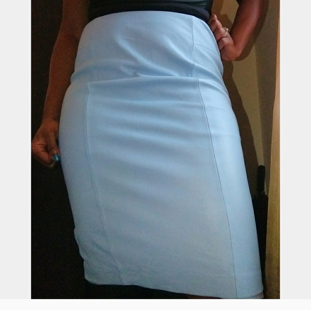 🚫SOLD Genuine Soft Leather Spring Skirt